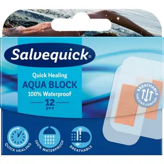 Produktfoto för Salvequick Waterproof Band Aid