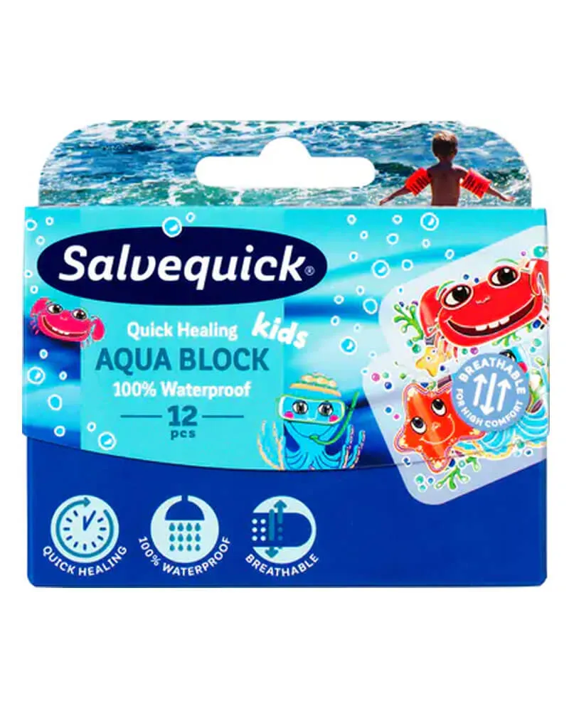 Bild 1 för Salvequick Waterproof Kids Band Aid