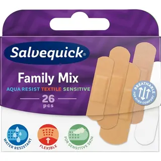 Produktfoto för SalvequickMED Family Mix 26 st