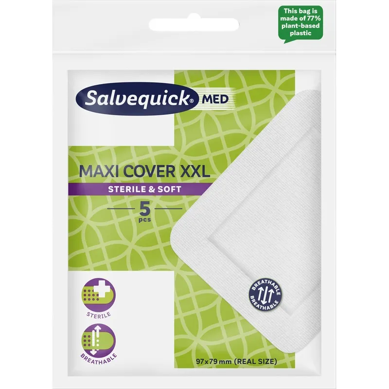 Bild 1 för SalvequickMED Maxi Cover XXL 5 st