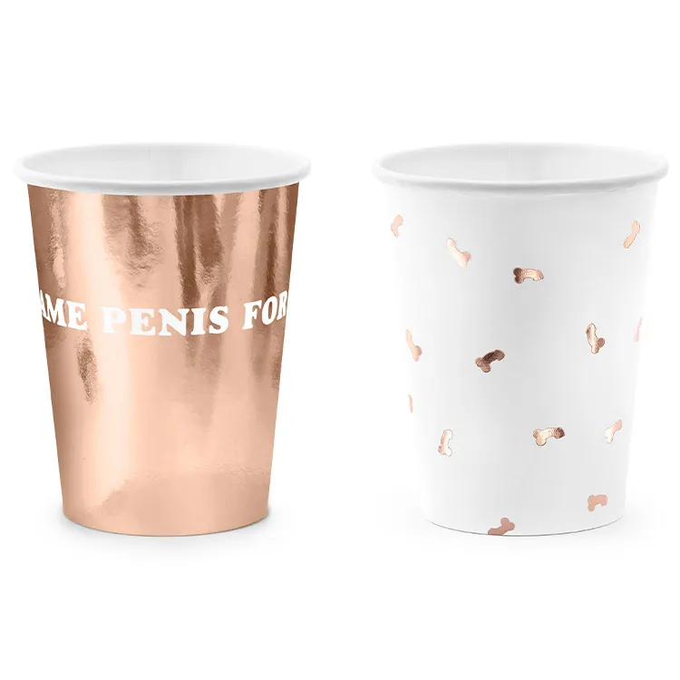 Alternativ bild 0 för Same Penis Forever Pappersmugg 6-pack