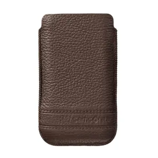 Produktfoto för Samsonite Slim Classic Leather - protective sleeve for mobile phone