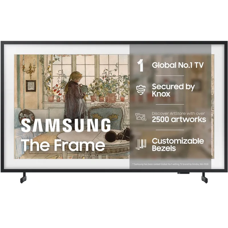 Bild 1 för Samsung 32" The Frame TQ32LS03CBUXXC / QLED / 50 Hz