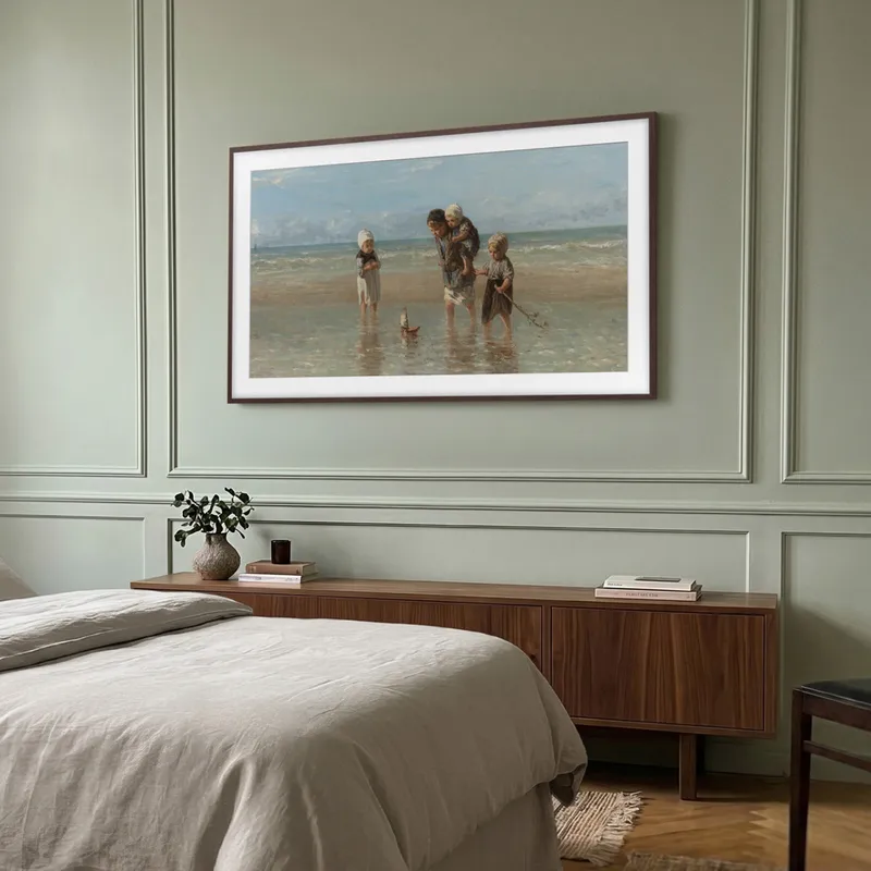 Bild 2 för Samsung 43" The Frame LS03FA QLED 4K Smart TV (2025)