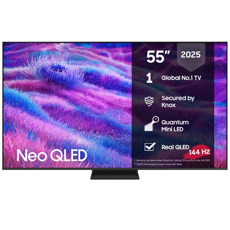 Bild 1 för Samsung 55" QN80F Neo QLED 4K Mini LED Smart TV (2025)