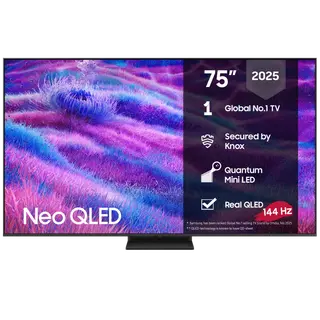 Produktfoto för Samsung 75" QN80F Neo QLED 4K Mini LED Smart TV (2025)