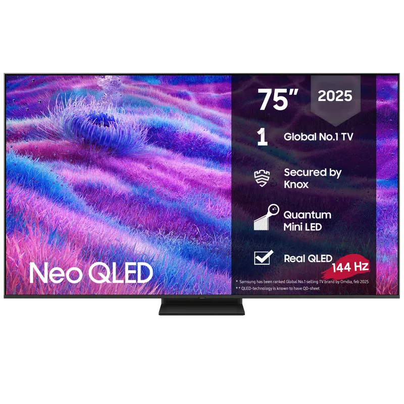 Bild 1 för Samsung 75" QN80F Neo QLED 4K Mini LED Smart TV (2025)