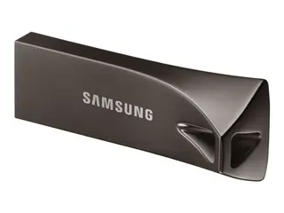 Produktfoto för Samsung BAR Plus MUF-64BE4 - USB flash-enhet - 64 GB - USB 3.1 Gen 1 - Titan gray