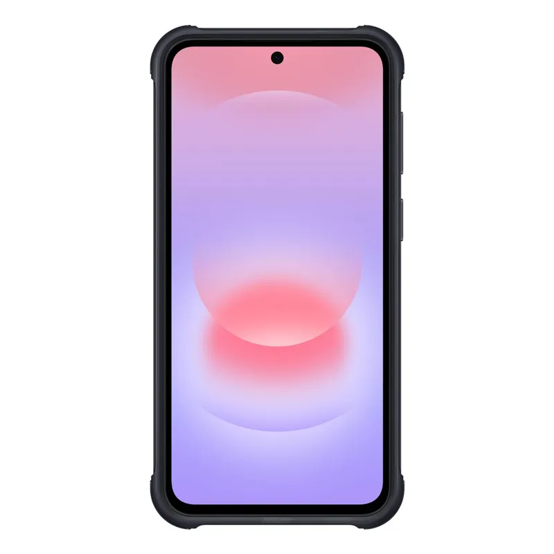 Bild 2 för Samsung EF-RA376 - Baksidesskydd för mobiltelefon - robust - flexibel termoplastisk polyuretan (TPU) - svart - för Galaxy A37