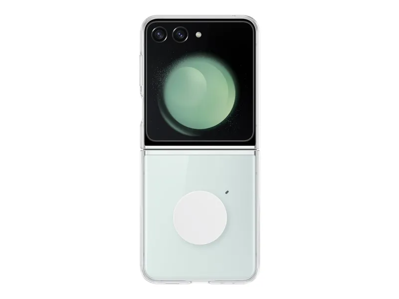 Alternativ bild 0 för Samsung EF-XF731 - Vikbart fodral för mobiltelefon - transparent - för Galaxy Z Flip5