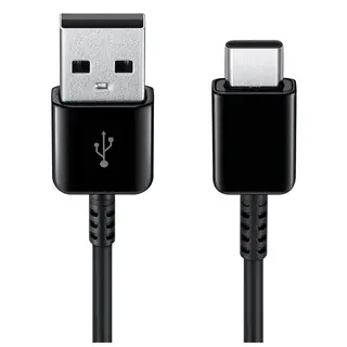 Produktfoto för Samsung EP-DG930 - USB-kabel - USB (hane) till 24 pin USB-C (hane) - USB 2.0 - 1.5 m - svart