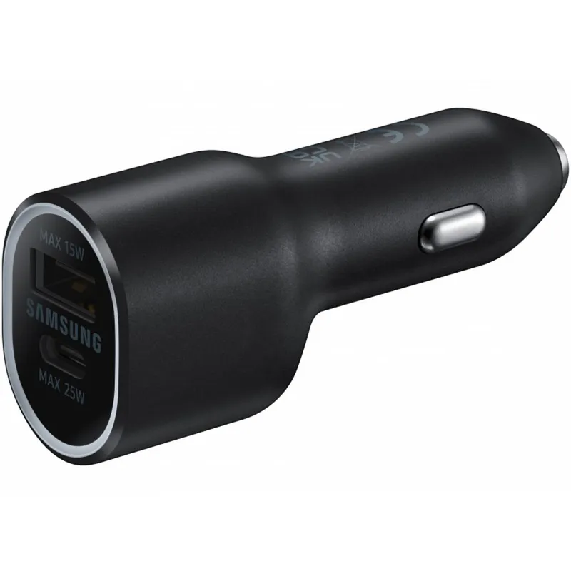 Alternativ bild 0 för Samsung EP-L4020 - Strömadapter för bil - 40 Watt - FC - 2 utdatakontakter (USB, 24 pin USB-C) - svart