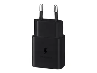 Produktfoto för Samsung EP-T1510 - Strömadapter - 15 Watt - 2 A - PD (24 pin USB-C) - svart