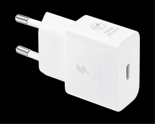 Produktfoto för Samsung EP-T2510N - Strömadapter - 25 Watt - 3 A - PD 3.0, SFC, PD/PPS (24 pin USB-C) - på kabel: USB-C - vit