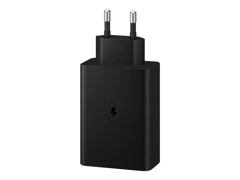 Alternativ bild 0 för Samsung EP-T6530 - Strömadapter - 65 Watt - 3 A - PD 3.0, SFC 2.0 - 3 utdatakontakter (USB, 2 x USB-C) - svart