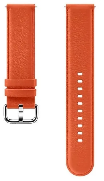 Alternativ bild 0 för Samsung ET-SLR82, Band, Smartwatch, Orange, Samsung, Galaxy Watch Active 2, Läder