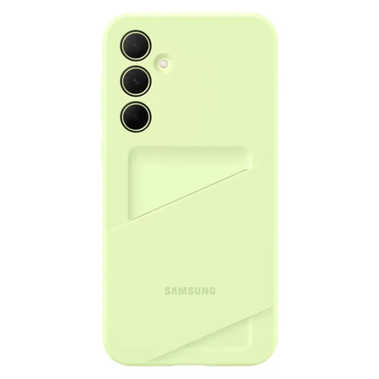 Alternativ bild 0 för Samsung Galaxy A35 Card Slot Case - Lime