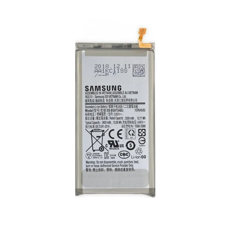 Alternativ bild 0 för Samsung Galaxy S10 Batteri 3400 mAh Original