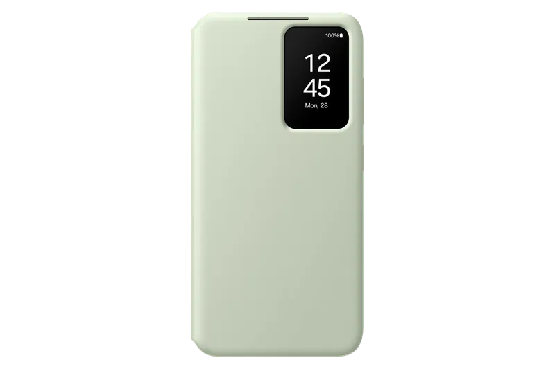 Alternativ bild 0 för Samsung® | Galaxy S24 Smart View Plånboksfodral - Flipomslag - Ljusgrön