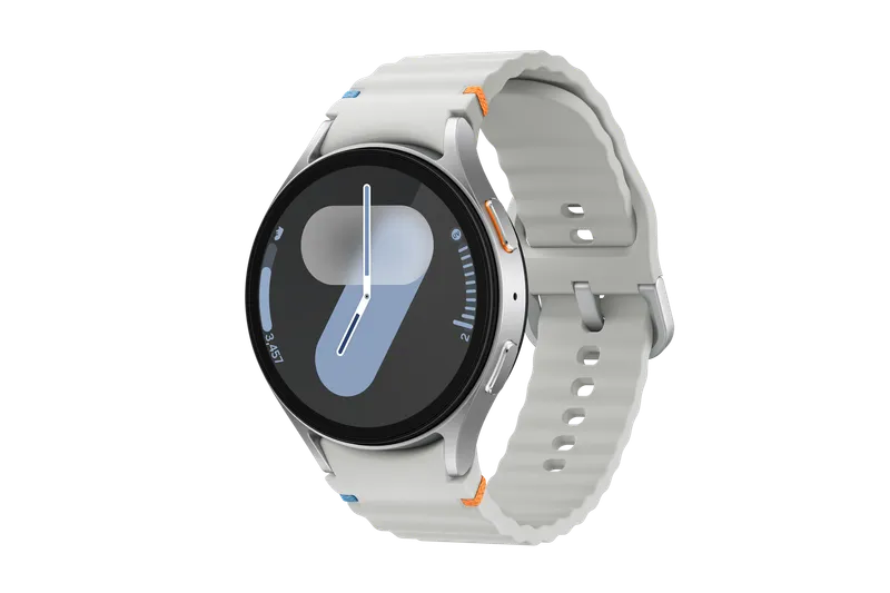 Bild 1 för Samsung Galaxy Watch7 44mm BT Silver SM-L310NZSAEUB - Unisex - 44 mm - Smartklocka - Digital/Smartklocka - Safirglas