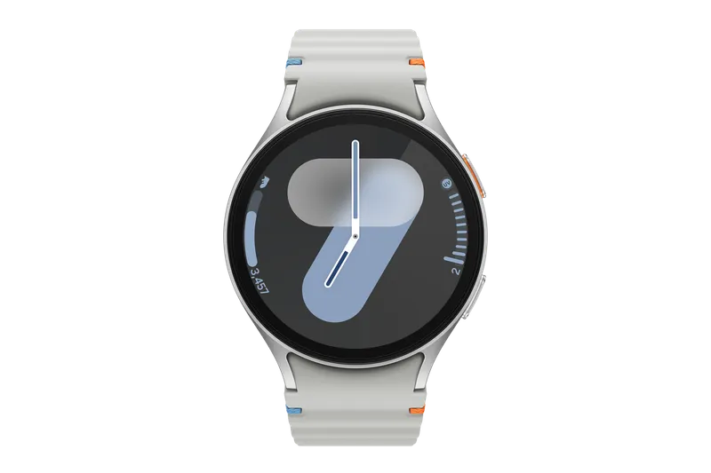 Bild 2 för Samsung Galaxy Watch7 44mm BT Silver SM-L310NZSAEUB - Unisex - 44 mm - Smartklocka - Digital/Smartklocka - Safirglas