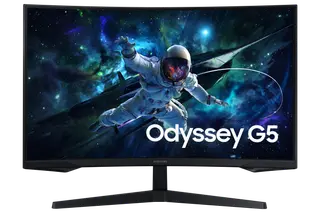 Produktfoto för Samsung Odyssey G5 LS32CG554EUXEN Curved / 32" / VA / 2560 x 1440 / 165 Hz / 1ms / HDMI,DP