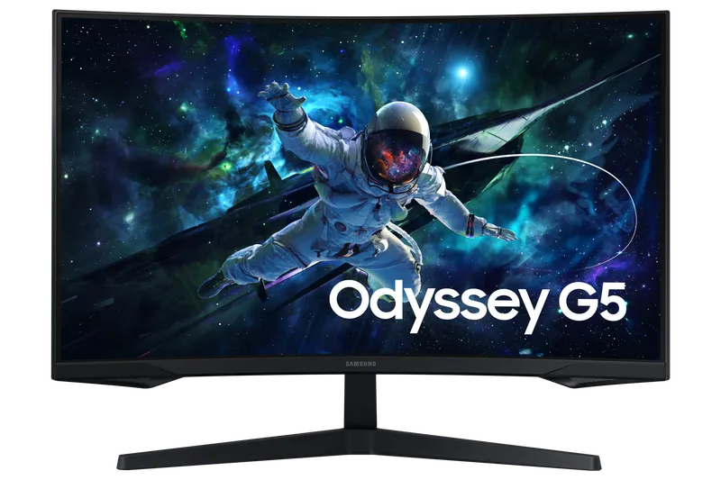 Bild 1 för Samsung Odyssey G5 LS32CG554EUXEN Curved / 32" / VA / 2560 x 1440 / 165 Hz / 1ms / HDMI,DP