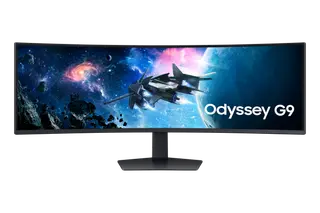 Produktfoto för Samsung Odyssey G9 S49CG950EU - G95C Series - LED-skärm - spel - böjd - 49 - 5120 x 1440 Dual Quad HD @ 240 Hz - VA - 450 cd/m² - 2500:1 - DisplayHDR 1000 - 1 ms - 2xHDMI, DisplayPort - svart
