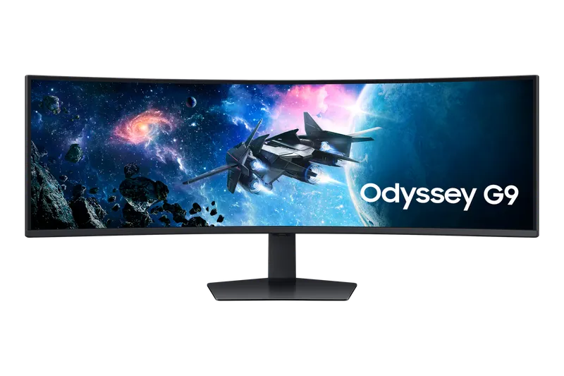 Bild 1 för Samsung Odyssey G9 S49CG950EU - G95C Series - LED-skärm - spel - böjd - 49 - 5120 x 1440 Dual Quad HD @ 240 Hz - VA - 450 cd/m² - 2500:1 - DisplayHDR 1000 - 1 ms - 2xHDMI, DisplayPort - svart