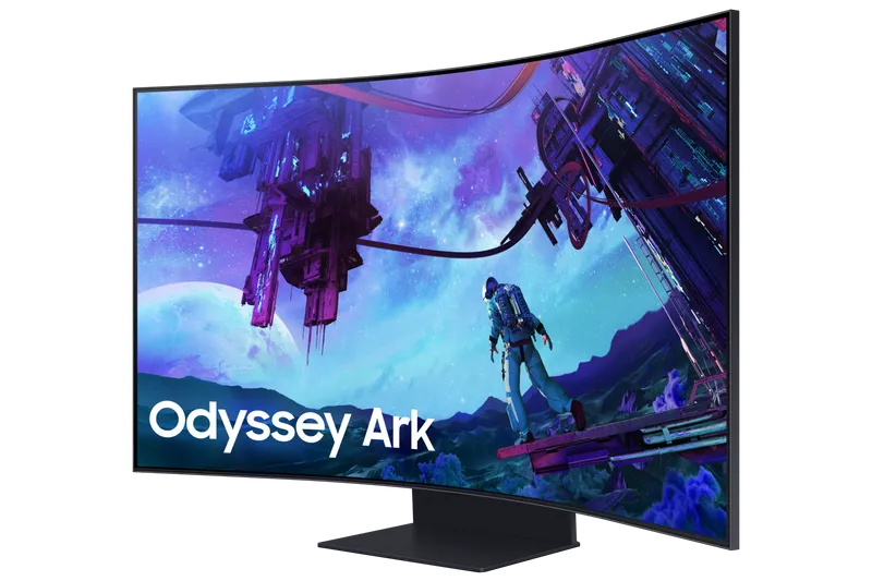 Bild 2 för Samsung Odyssey S55CG970NU, 139,7 cm (55), 3840 x 2160 pixel, 4K Ultra HD, LED, 1 ms, Sortera