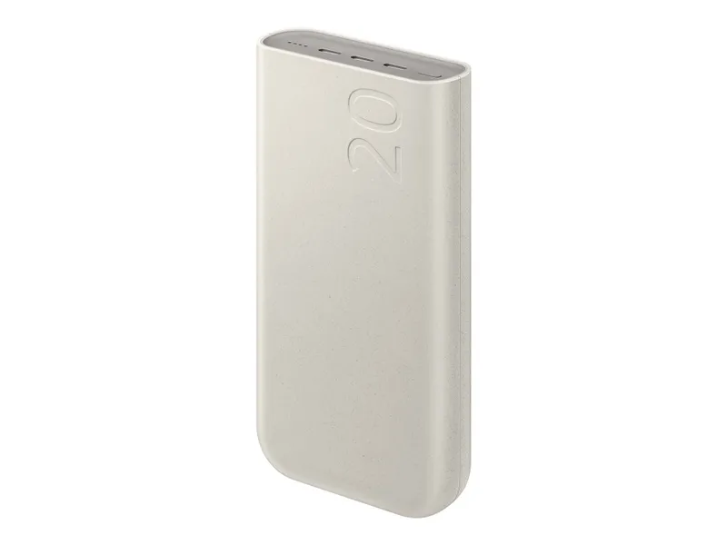 Alternativ bild 0 för Samsung - Strömförsörjningsbank - 20000 mAh - 25 Watt - Fast Charge - beige
