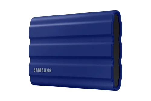 Alternativ bild 0 för Samsung T7 Shield MU-PE2T0R - SSD - krypterat - 2 TB - extern (portabel) - USB 3.2 Gen 2 (USB-C kontakt) - 256 bitars AES - blå