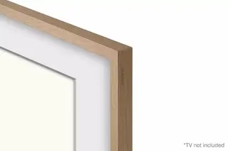 Produktfoto för Samsung VG-SCFA55TK - Dekorativ ram för TV - 55 - teak - för Samsung QE55LS03AAU, QE55LS03AU, QN55LS03AAF