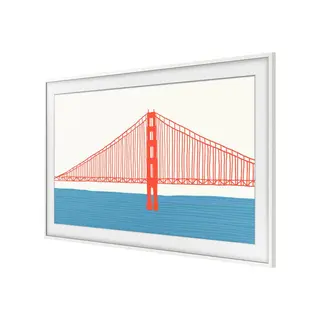 Produktfoto för Samsung VG-SCFA55WT - Dekorativ ram för TV - 55 - vit - för Samsung QE55LS03AAU, QE55LS03AU, QN55LS03AAF