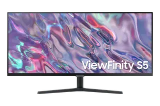 Produktfoto för Samsung ViewFinity S5 S34C500GAU - S50GC Series - LED-skärm - 34 - 3440 x 1440 UWQHD @ 100 Hz - VA - 300 cd/m² - 3000:1 - HDR10 - 5 ms - 2xHDMI, DisplayPort - svart