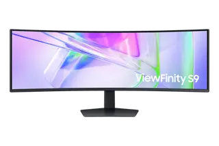 Produktfoto för Samsung ViewFinity S9 S49C950UAU - S95UC Series - LED-skärm - böjd - 49 - 5120 x 1440 Dual Quad HD @ 120 Hz - VA - 350 cd/m² - 3000:1 - DisplayHDR 400 - 5 ms - 2xHDMI, DisplayPort, USB-C - högtalare - svart