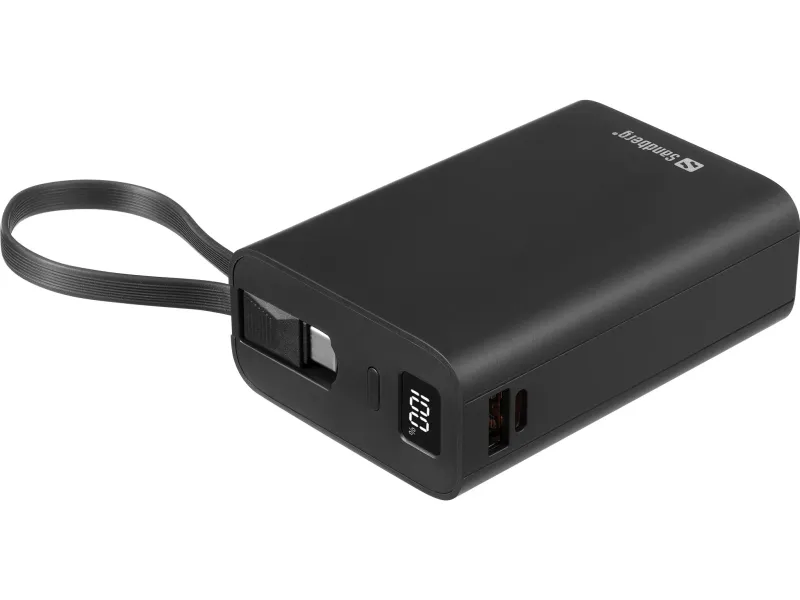 Alternativ bild 0 för Sandberg Powerbank 20000 PD20W Connect PowerBank - Svart - 20000 mAh