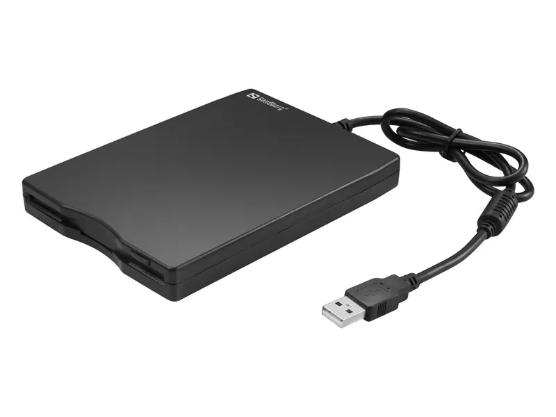 Alternativ bild 0 för Sandberg USB Floppy Mini Reader - Diskenhet - Diskett (1.44 MB) - USB - extern