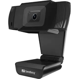Produktfoto för Sandberg USB Webcam - inbyggd stereomikrofon - USB 2.0 - perfekt för online-möten