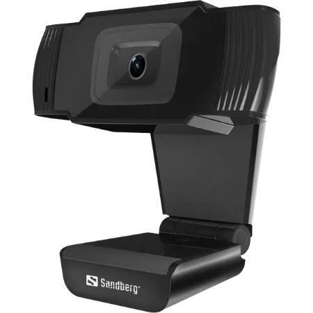 Bild 2 för Sandberg USB Webcam - inbyggd stereomikrofon - USB 2.0 - perfekt för online-möten
