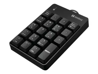 Produktfoto för Sandberg USB Wired Numeric Keypad - keypad - Numpad - Svart