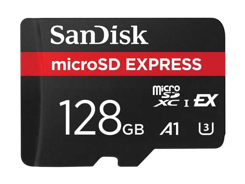Alternativ bild 0 för SanDisk Express - flash memory card - 128 GB - microSDXC UHS-I
