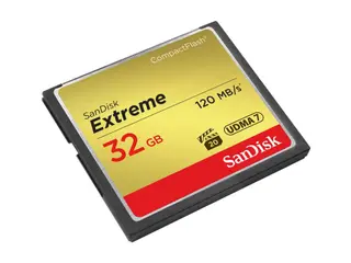 Produktfoto för SanDisk Extreme - Flash-minneskort - 32 GB - 567x - CompactFlash