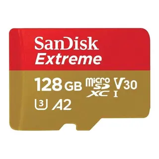 Produktfoto för SanDisk Extreme Micro/SDXC 128GB 160MB/s A2