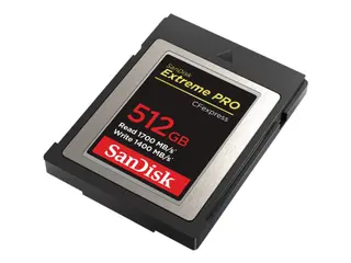 Produktfoto för SanDisk Extreme Pro - Flash-minneskort - 512 GB - CFexpress