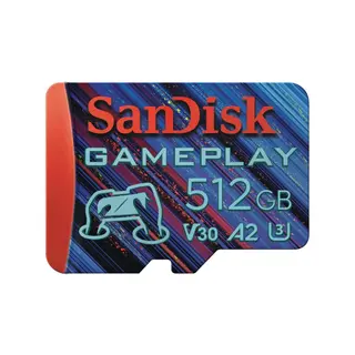 Produktfoto för SanDisk GamePlay MicroSD - 190MB/s - 256GB