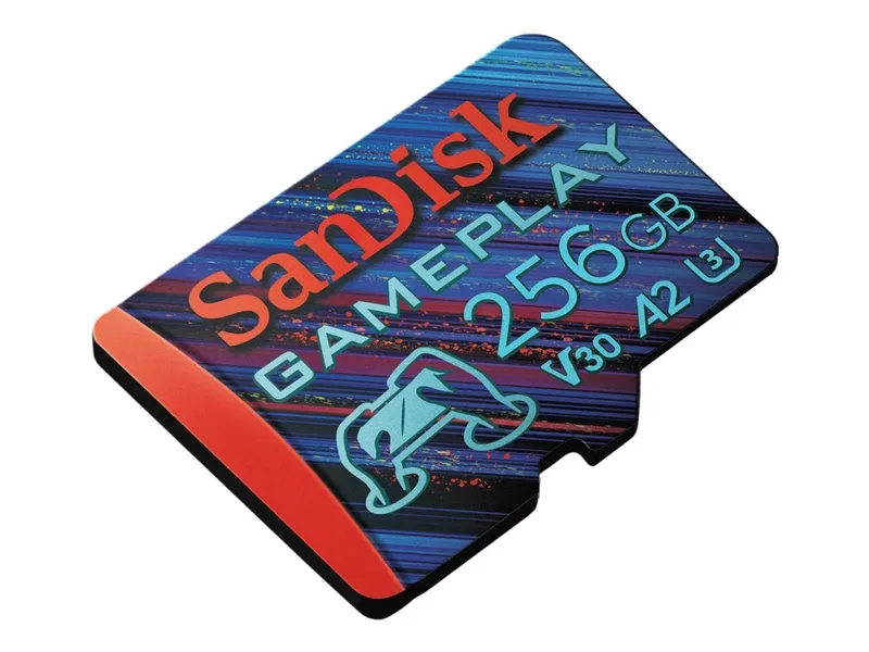 Alternativ bild 0 för SanDisk GamePlay MicroSD - 190MB/s - 256GB
