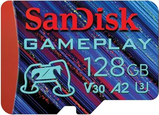 Produktfoto för SanDisk GamePlay MicroSD-kort, 128GB