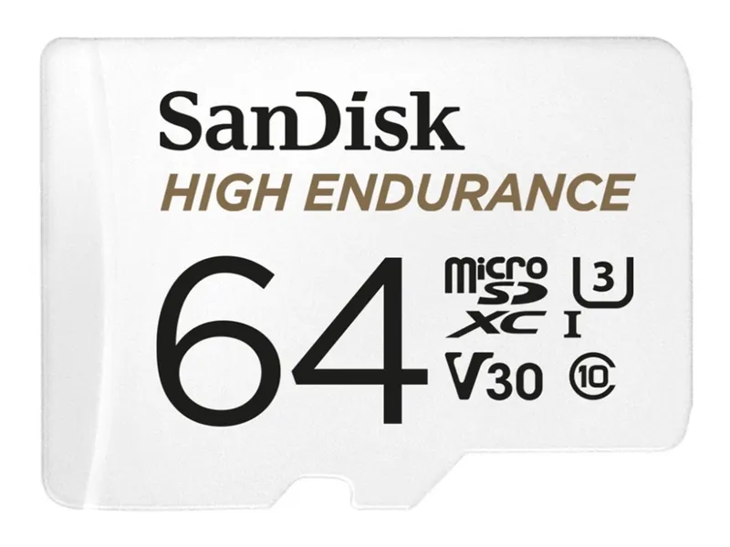 Alternativ bild 0 för Sandisk High Endurance 64gb Mikrosdxc Uhs-i Minneskort