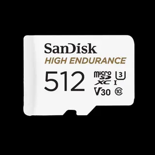 Produktfoto för SanDisk High Endurance microSDXC 512GB